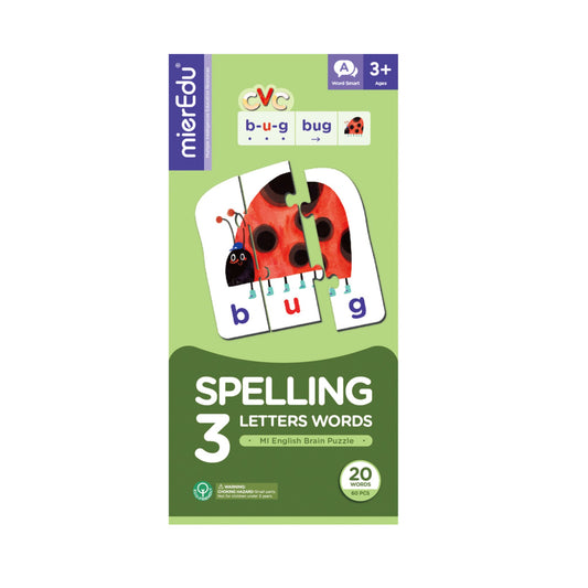 Spelling 3 Letters Words Puzzle
