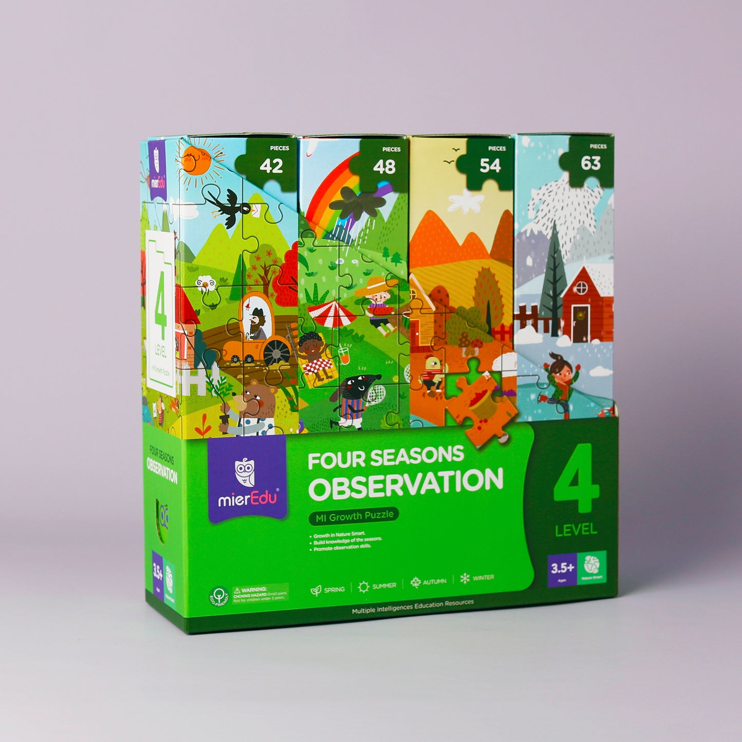 MI Growth Puzzles Level 4 - Four Seasons Observation