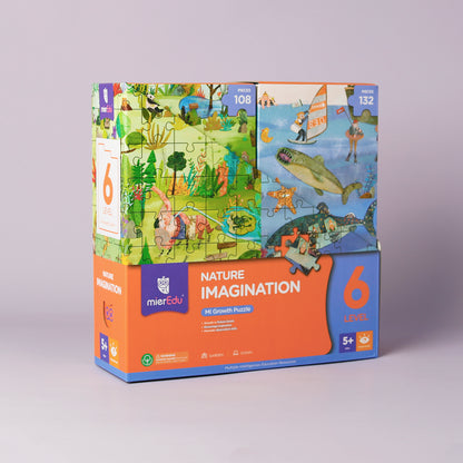 MI Growth Puzzles Level 6 - Nature Imagination