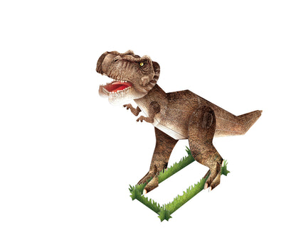 Sassi 3D Assemble and Book - The Age Of The Dinosaurs - Tyrannosaurus