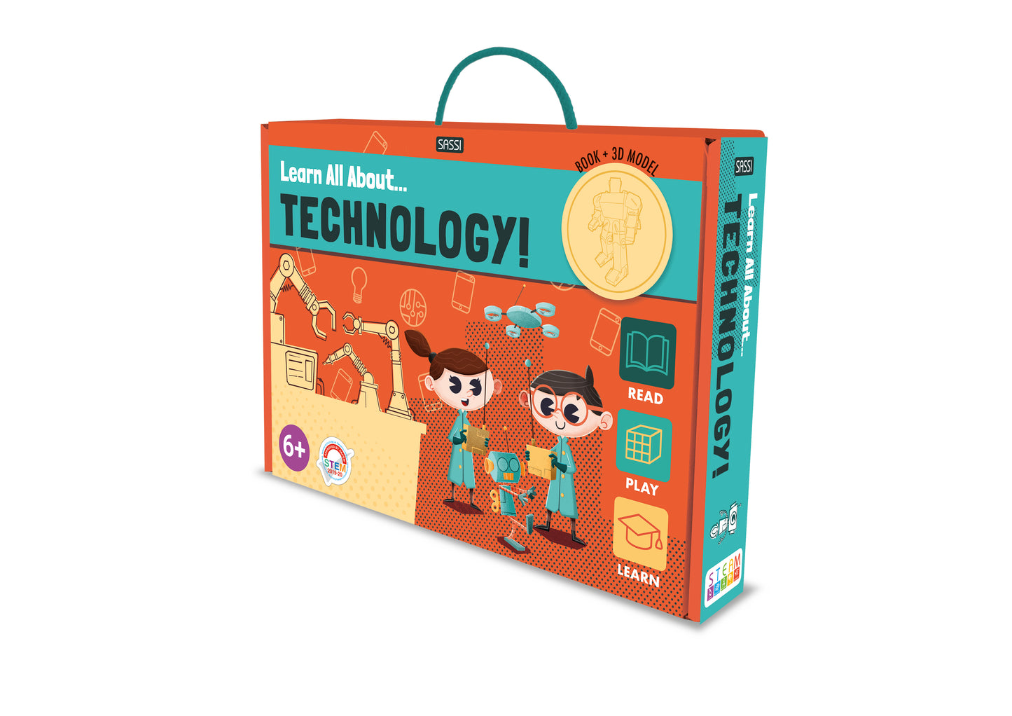 Sassi - Book and Model Set - Learn all about Technology