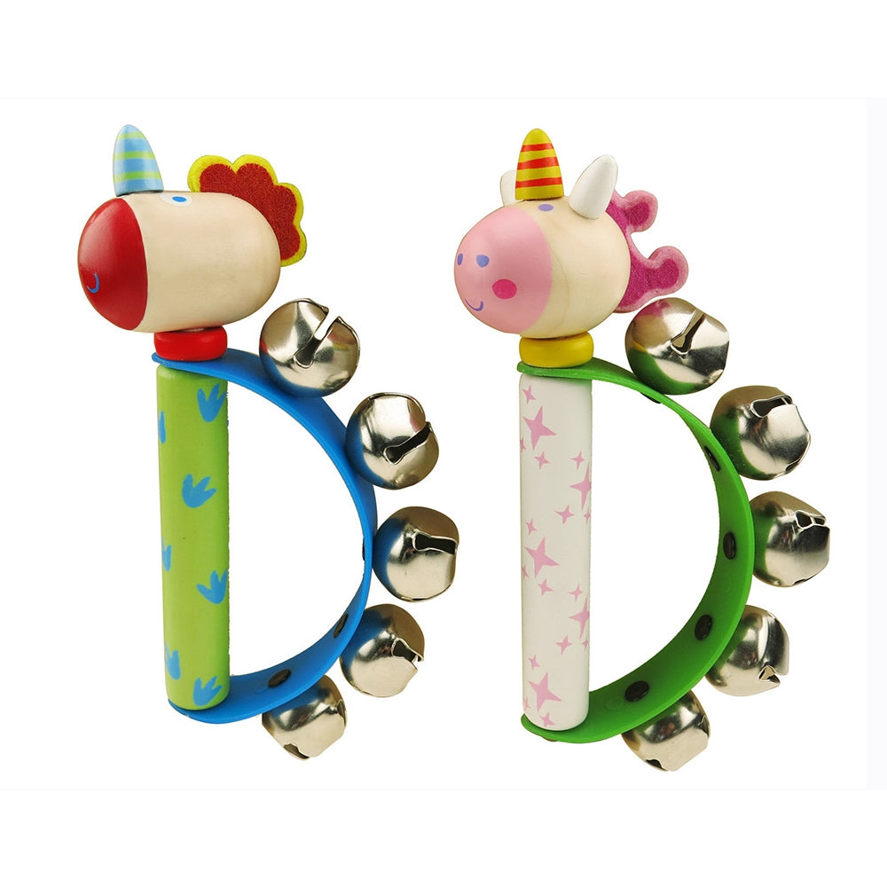 Unicorn & Dragon Bell Ring 2p/Set