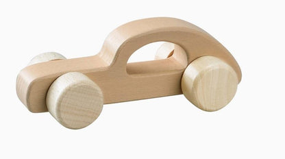 Wooden Car With Handle 2p/Set